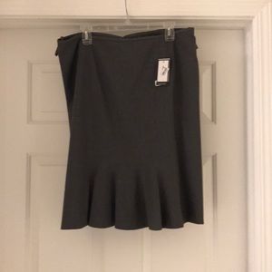 NEW WITH TAGS - Gray suit skirt